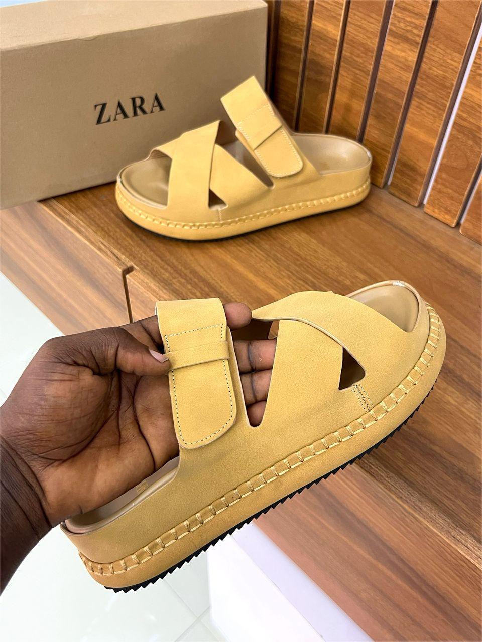 Zara Men’s Padded Double-Strap Slide